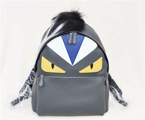 fendi monster backpack charm|Fendi monster backpack men.